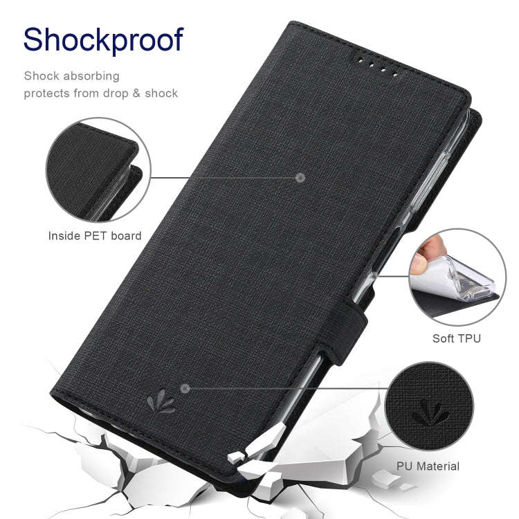 ViLi K Series Shockproof TPU + PU Leather Magnetic Buckle Horizontal Flip Case with Card Slots & ...