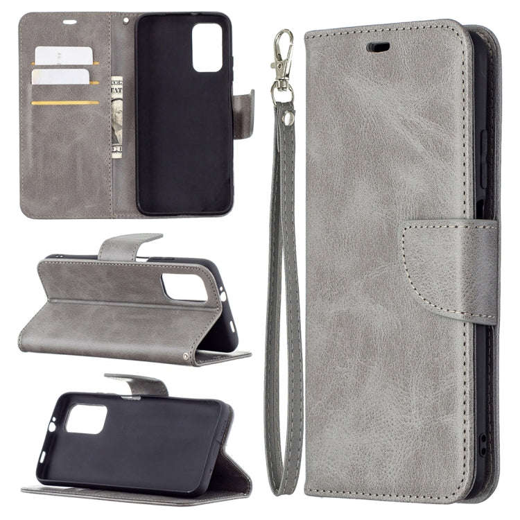 Retro Lambskin Texture Pure Color Horizontal Flip PU Leather Case with Holder & Card Slots & Wall...