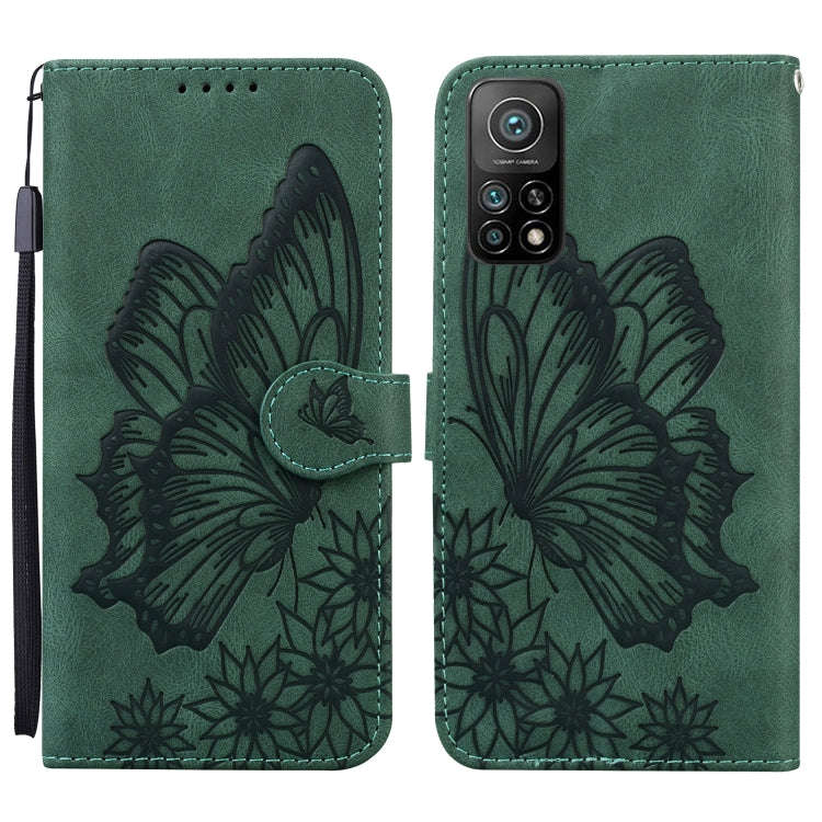 Retro Skin Feel Butterflies Embossing Horizontal Flip Leather Case with Holder & Card Slots & Wal...