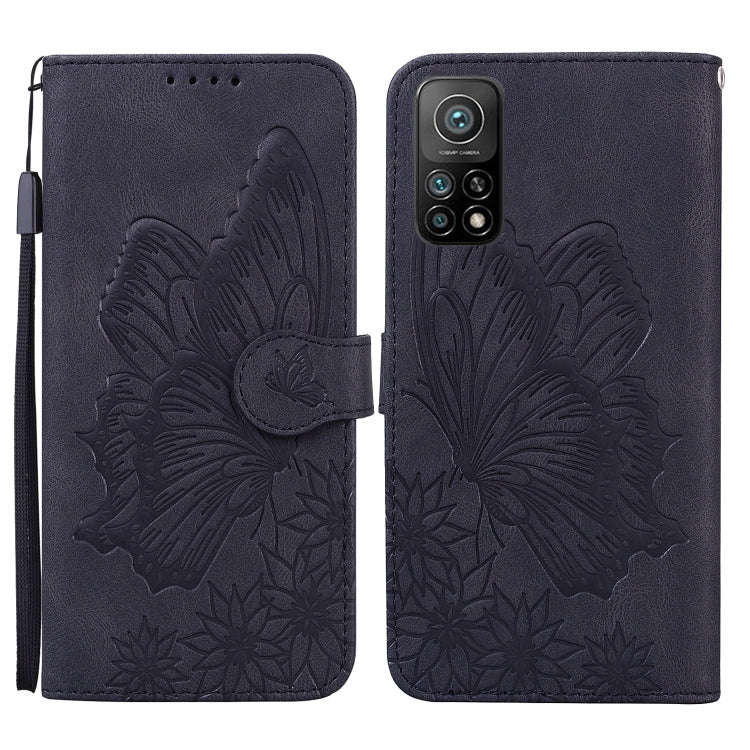 Retro Skin Feel Butterflies Embossing Horizontal Flip Leather Case with Holder & Card Slots & Wal...