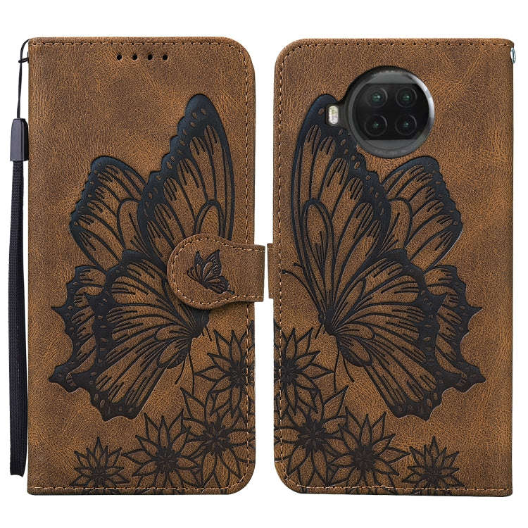 Retro Skin Feel Butterflies Embossing Horizontal Flip Leather Case with Holder & Card Slots & Wal...