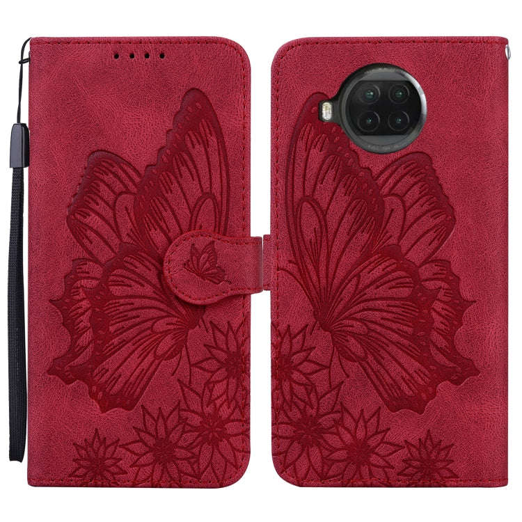 Retro Skin Feel Butterflies Embossing Horizontal Flip Leather Case with Holder & Card Slots & Wal...
