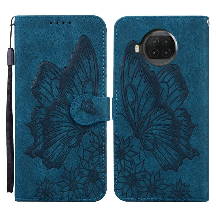 Retro Skin Feel Butterflies Embossing Horizontal Flip Leather Case with Holder & Card Slots & Wal...