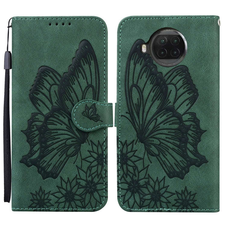 Retro Skin Feel Butterflies Embossing Horizontal Flip Leather Case with Holder & Card Slots & Wal...