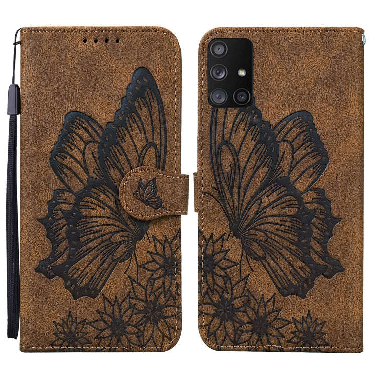 Retro Skin Feel Butterflies Embossing Horizontal Flip Leather Case with Holder & Card Slots & Wal...