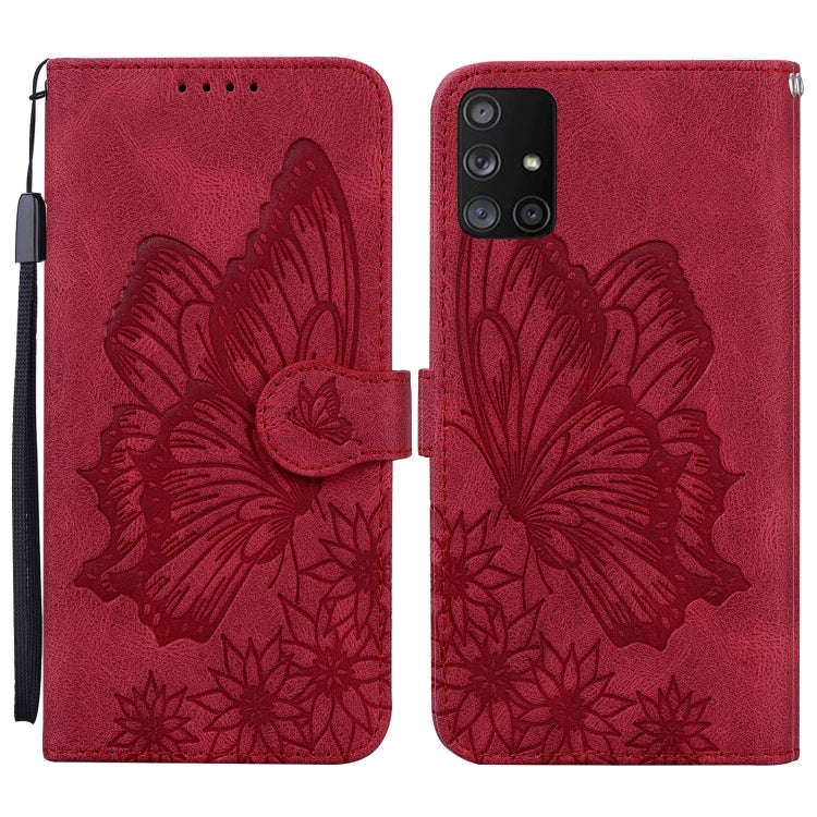 Retro Skin Feel Butterflies Embossing Horizontal Flip Leather Case with Holder & Card Slots & Wal...