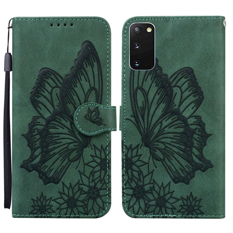 Retro Skin Feel Butterflies Embossing Horizontal Flip Leather Case with Holder & Card Slots & Wal...