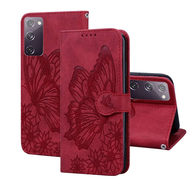 Retro Skin Feel Butterflies Embossing Horizontal Flip Leather Case with Holder & Card Slots & Wal...