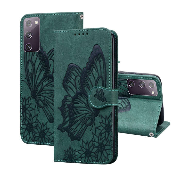 Retro Skin Feel Butterflies Embossing Horizontal Flip Leather Case with Holder & Card Slots & Wal...