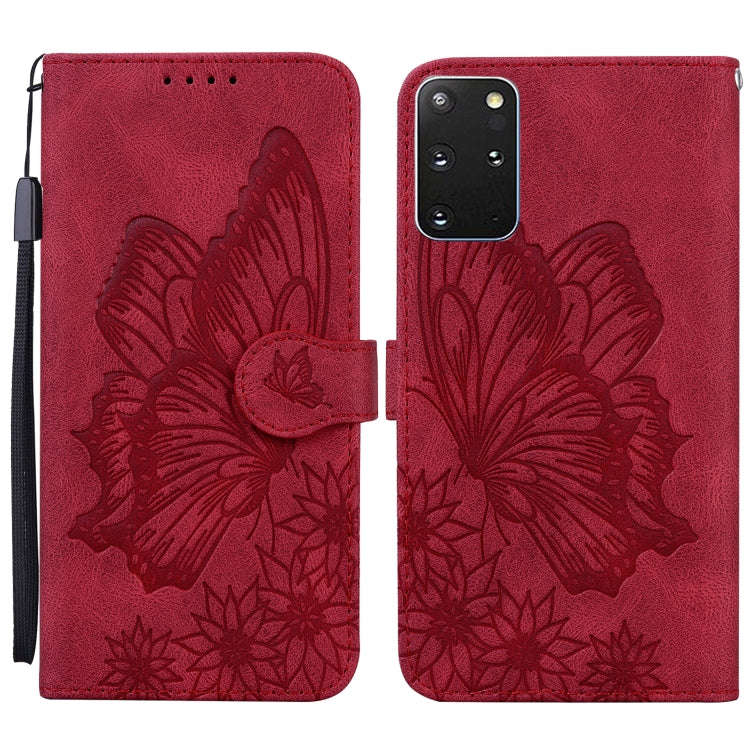 Retro Skin Feel Butterflies Embossing Horizontal Flip Leather Case with Holder & Card Slots & Wal...