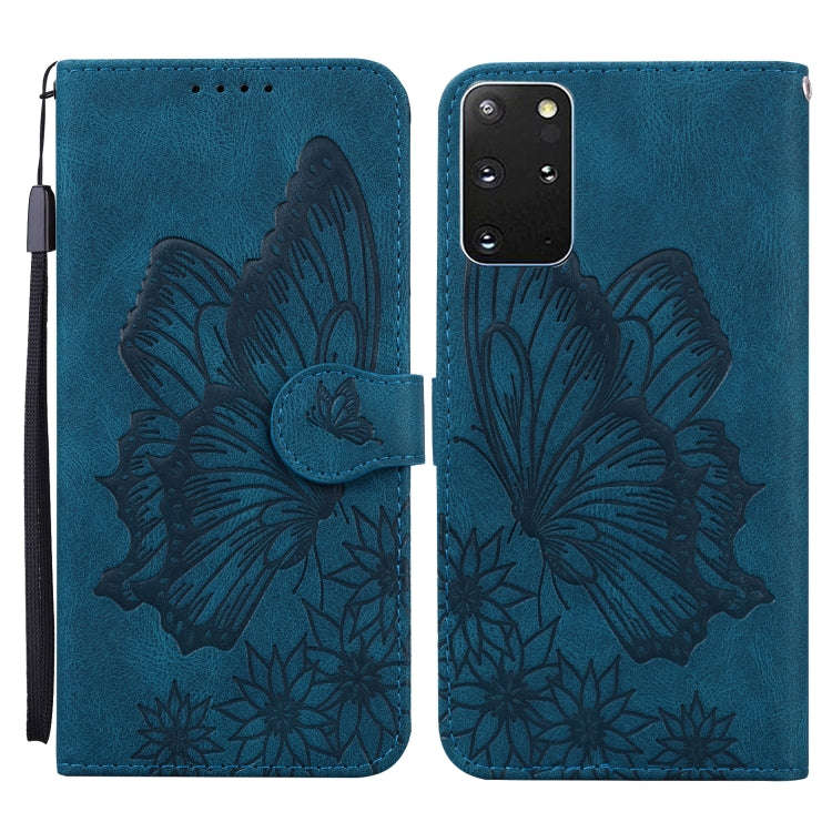 Retro Skin Feel Butterflies Embossing Horizontal Flip Leather Case with Holder & Card Slots & Wal...