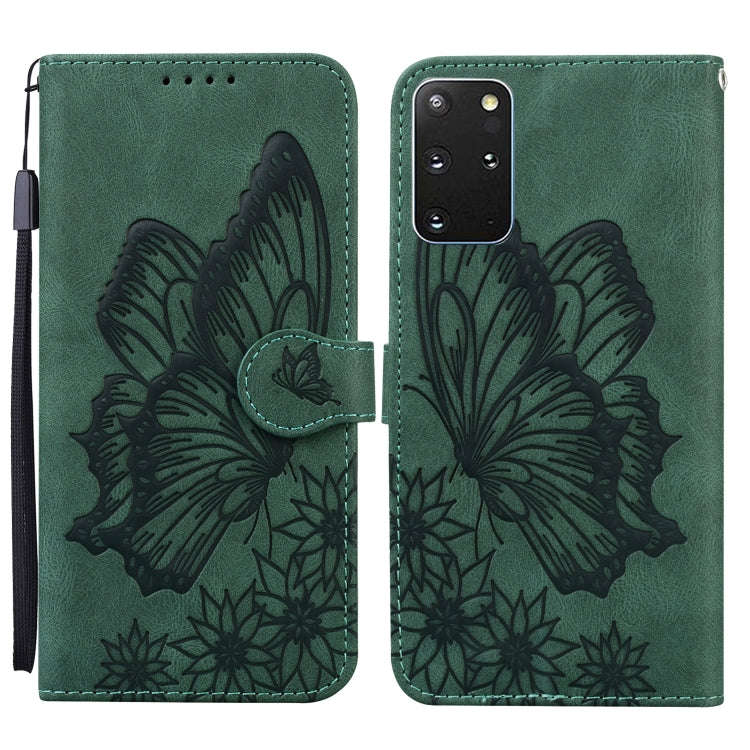 Retro Skin Feel Butterflies Embossing Horizontal Flip Leather Case with Holder & Card Slots & Wal...