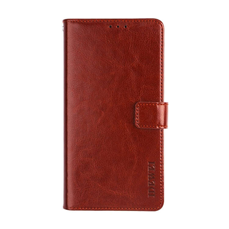 idewei Crazy Horse Texture Horizontal Flip Leather Case with Holder & Card Slots & Wallet, For Le...