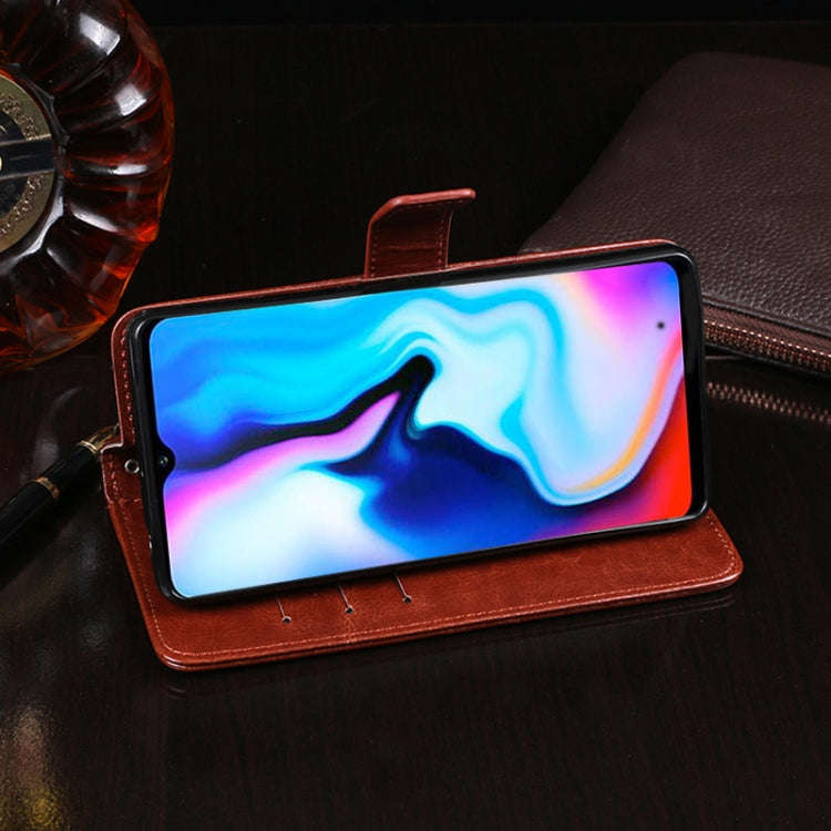 idewei Crazy Horse Texture Horizontal Flip Leather Case with Holder & Card Slots & Wallet, For Le...
