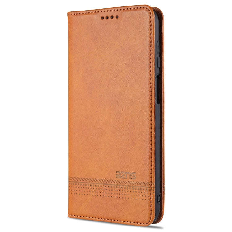 AZNS Magnetic Calf Texture Horizontal Flip Leather Case with Card Slots & Holder & Wallet, For Sa...