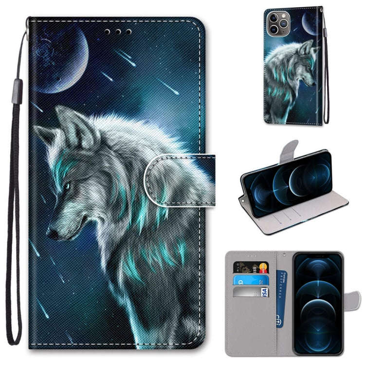 Coloured Drawing Cross Texture Horizontal Flip PU Leather Case with Holder & Card Slots & Wallet ...