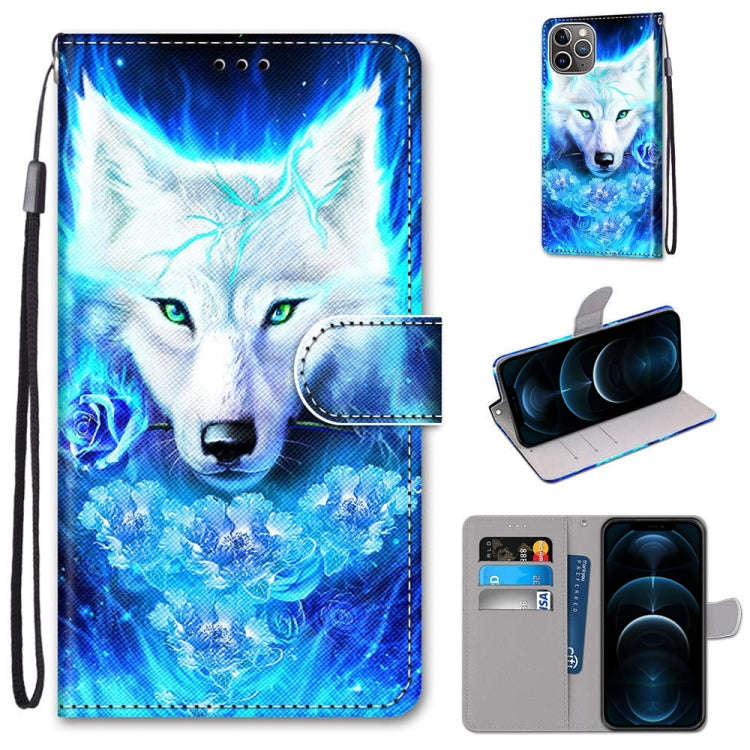 Coloured Drawing Cross Texture Horizontal Flip PU Leather Case with Holder & Card Slots & Wallet ...