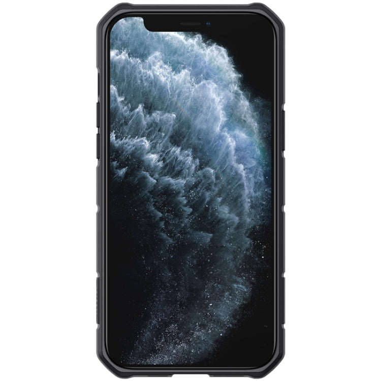 NILLKIN Shockproof CamShield Armor Protective Case with Invisible Ring Holder, For iPhone 12 Pro Max