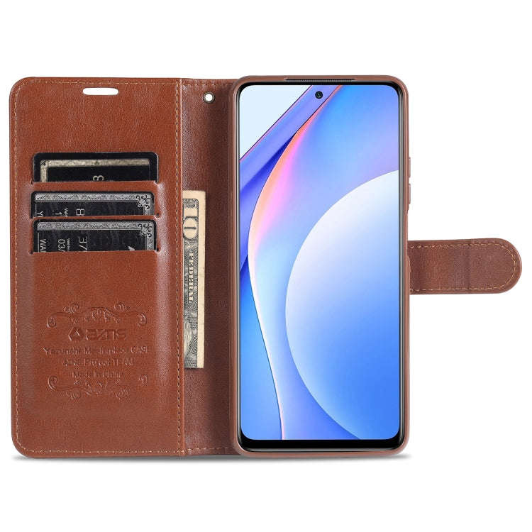 AZNS Sheepskin Texture Horizontal Flip Leather Case with Holder & Card Slots & Wallet, For Xiaomi...