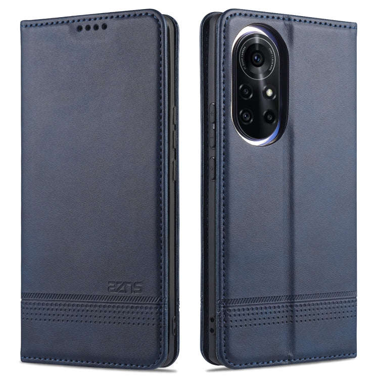 AZNS Magnetic Calf Texture Horizontal Flip Leather Case with Card Slots & Holder & Wallet, For Hu...