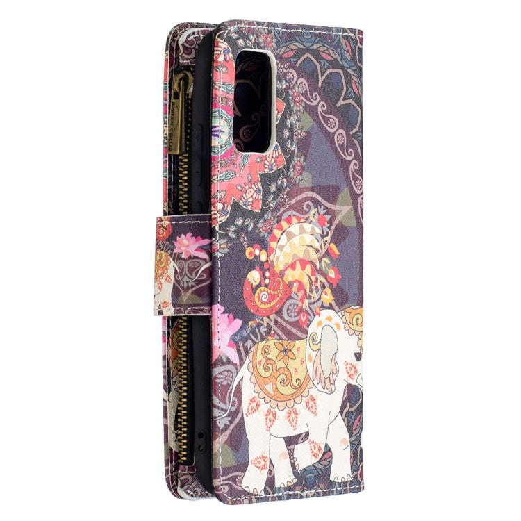 Colored Drawing Pattern Zipper Horizontal Flip Leather Case with Holder & Card Slots & Wallet, Fo...