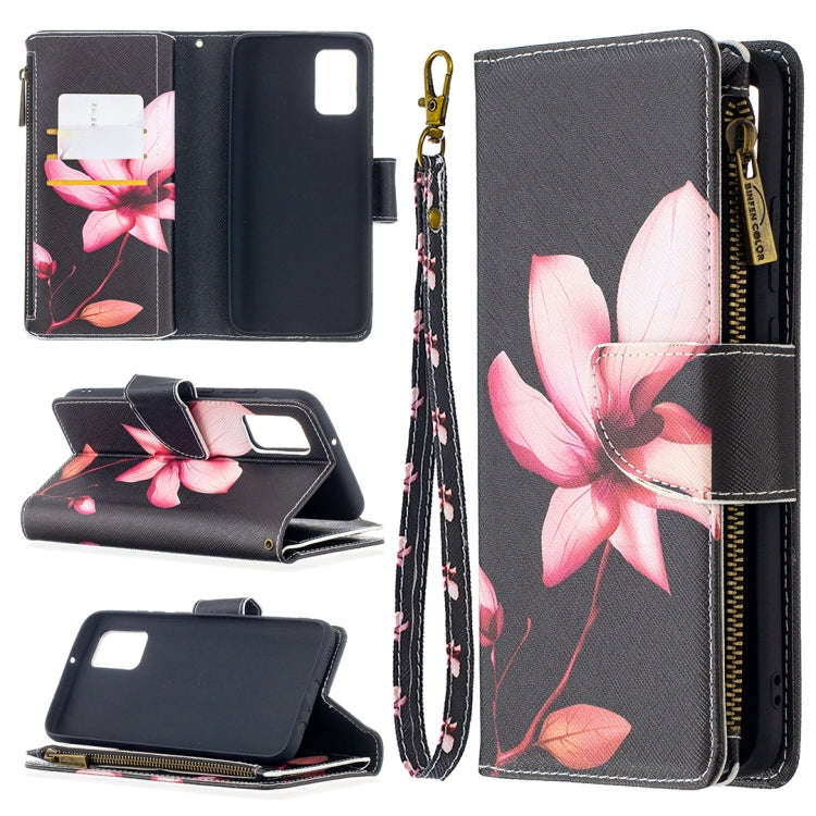 Colored Drawing Pattern Zipper Horizontal Flip Leather Case with Holder & Card Slots & Wallet, Fo...