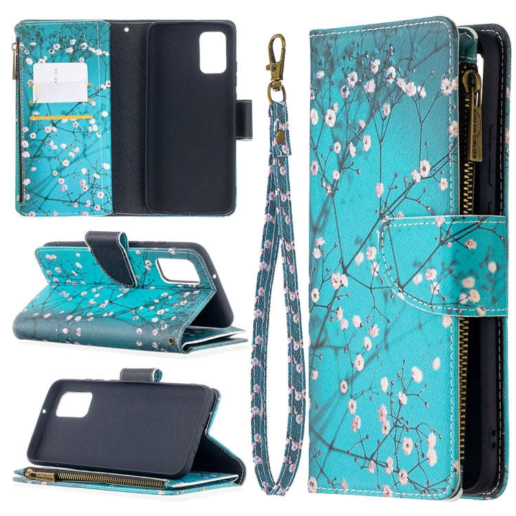 Colored Drawing Pattern Zipper Horizontal Flip Leather Case with Holder & Card Slots & Wallet, Fo...