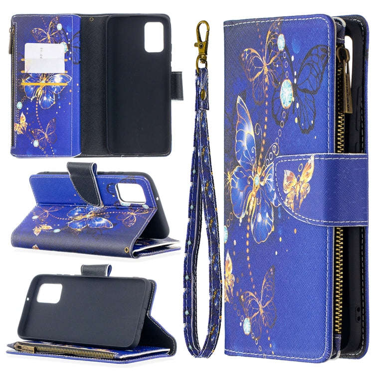 Colored Drawing Pattern Zipper Horizontal Flip Leather Case with Holder & Card Slots & Wallet, Fo...