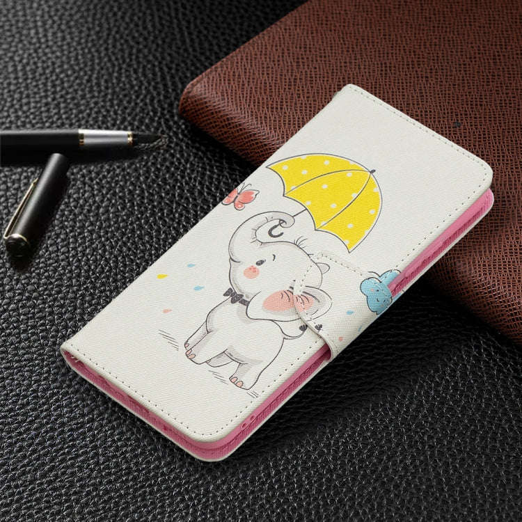 Colored Drawing Pattern Horizontal Flip Leather Case with Holder & Card Slots & Wallet, For Samsu...