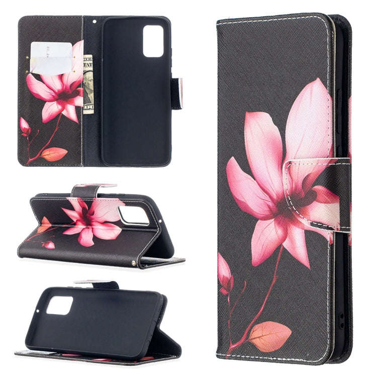 Colored Drawing Pattern Horizontal Flip Leather Case with Holder & Card Slots & Wallet, For Samsu...