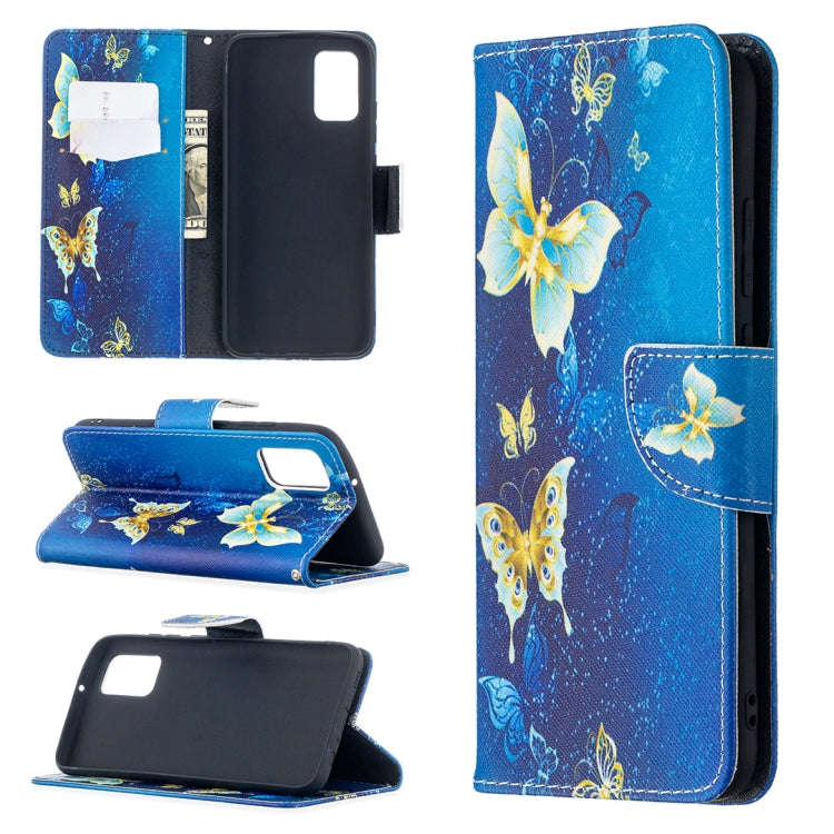 Colored Drawing Pattern Horizontal Flip Leather Case with Holder & Card Slots & Wallet, For Samsu...