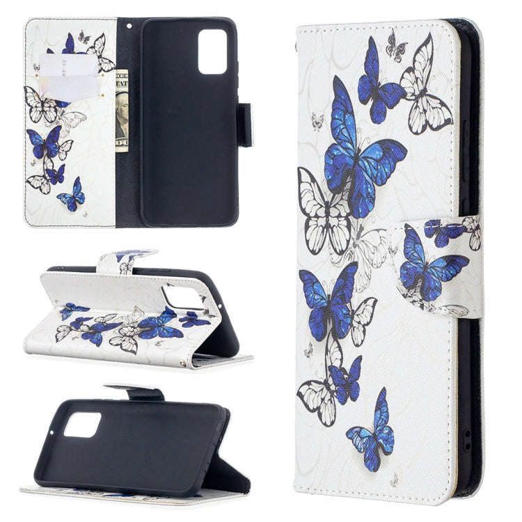 Colored Drawing Pattern Horizontal Flip Leather Case with Holder & Card Slots & Wallet, For Samsu...
