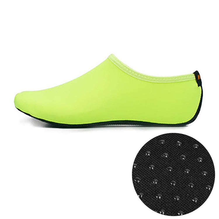 Non-slip Plastic Grain Texture Thick Cloth Sole Solid Color Diving Shoes and Socks, One Pair, XXX...