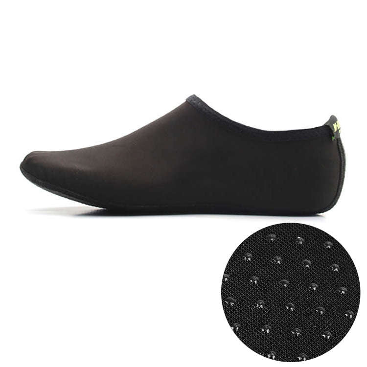 Non-slip Plastic Grain Texture Thick Cloth Sole Solid Color Diving Shoes and Socks, One Pair, XXX...