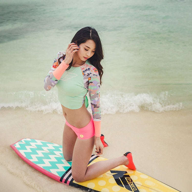 3mm Non-slip Rubber Embossing Texture Sole Solid Color Diving Shoes and Socks, One Pair, XXXS, XX...