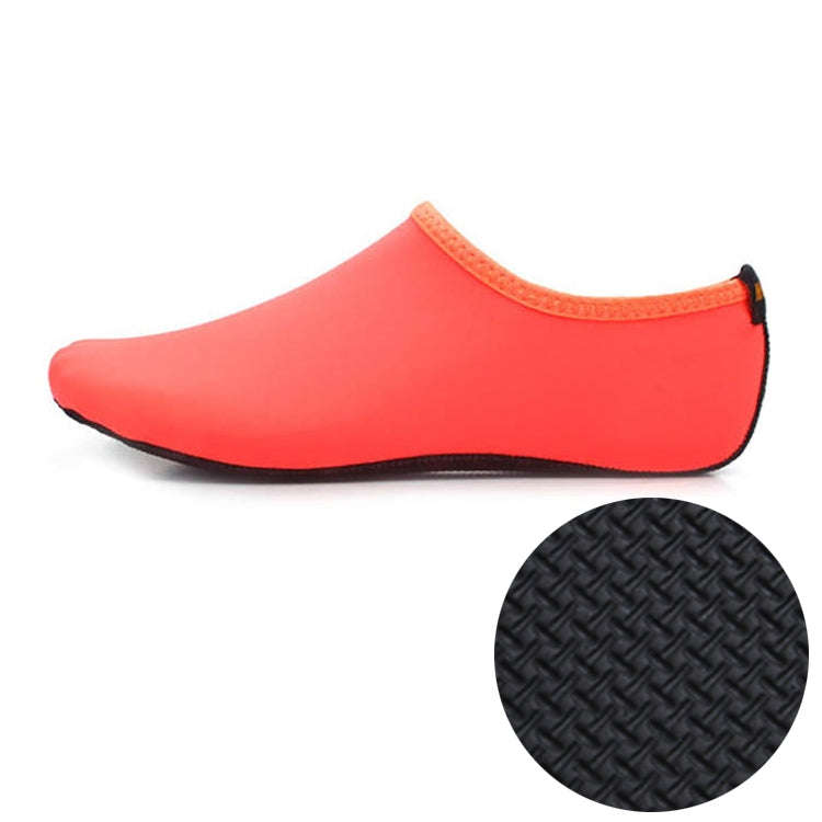 3mm Non-slip Rubber Embossing Texture Sole Solid Color Diving Shoes and Socks, One Pair, XXXS, XX...