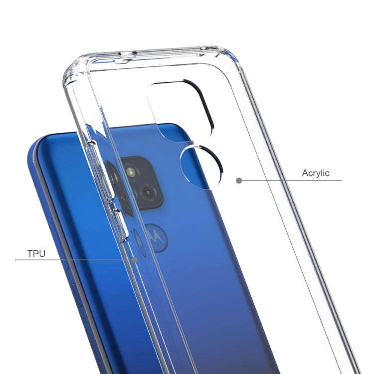 Shockproof Scratchproof TPU + Acrylic Protective Case, For Motorola Moto G Play (2021), For Xiaom...