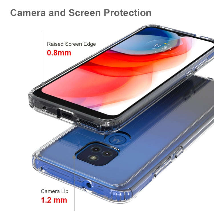 Shockproof Scratchproof TPU + Acrylic Protective Case, For Motorola Moto G Play (2021), For Xiaom...