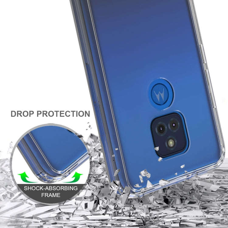 Shockproof Scratchproof TPU + Acrylic Protective Case, For Motorola Moto G Play (2021), For Xiaom...