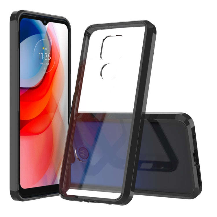 Shockproof Scratchproof TPU + Acrylic Protective Case, For Motorola Moto G Play (2021), For Xiaom...
