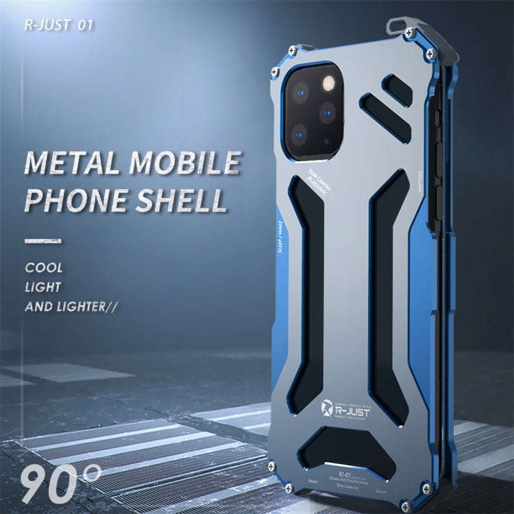 R-JUST Shockproof Dustproof Armor Metal Protective Case, For iPhone 11 Pro