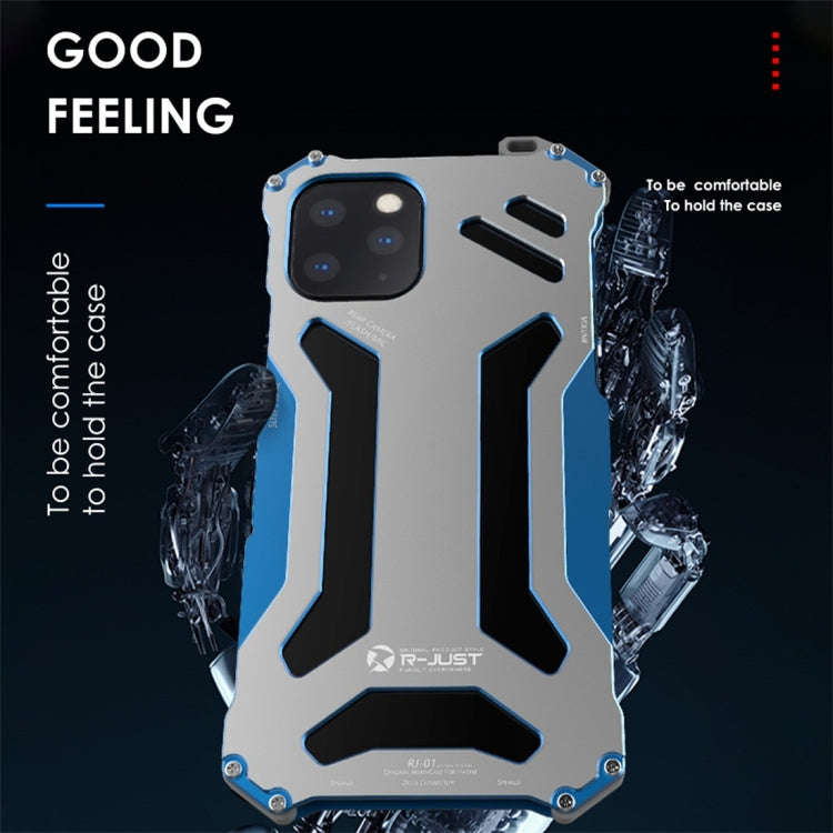 R-JUST Shockproof Dustproof Armor Metal Protective Case, For iPhone 11 Pro