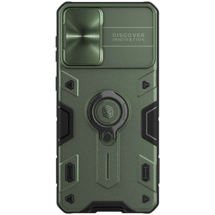NILLKIN Shockproof CamShield Armor Protective Case with Invisible Ring Holder, For Samsung Galaxy...