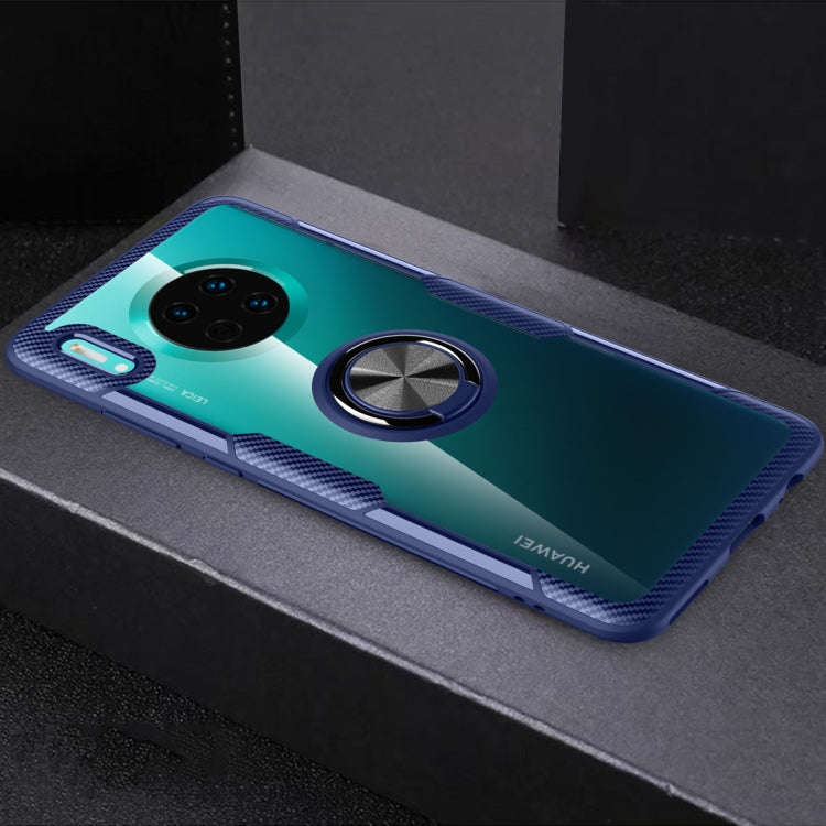 Shockproof TPU + Acrylic Protective Case with Metal Ring Holder, For Huawei Mate 30, For Huawei M...
