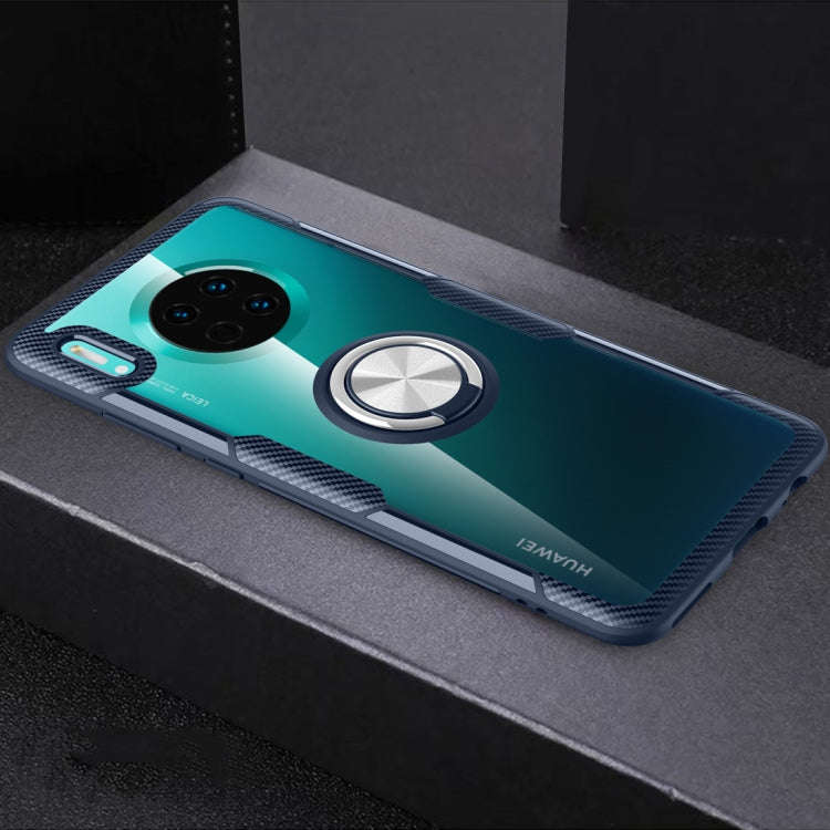 Shockproof TPU + Acrylic Protective Case with Metal Ring Holder, For Huawei Mate 30, For Huawei M...