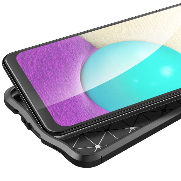Litchi Texture TPU Shockproof Case, For Samsung Galaxy A02