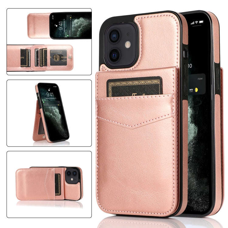 Solid Color PC + TPU Protective Case with Holder & Card Slots, For iPhone 11 Pro Max, For iPhone ...