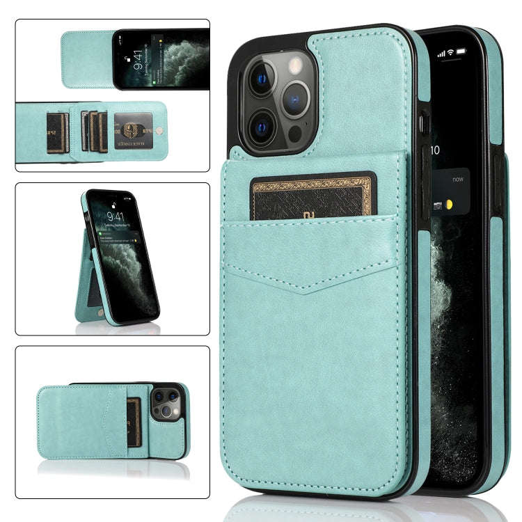 Solid Color PC + TPU Protective Case with Holder & Card Slots, For iPhone 11 Pro Max, For iPhone ...