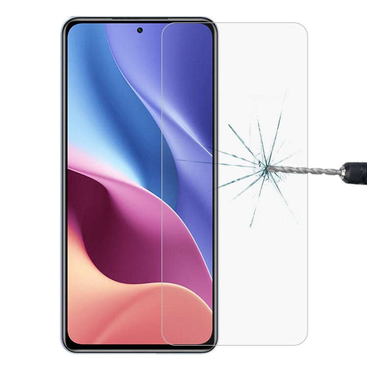 0.26mm 9H Surface Hardness 2.5D Explosion-proof Tempered Glass Non-full Screen Film, For OPPO A55...