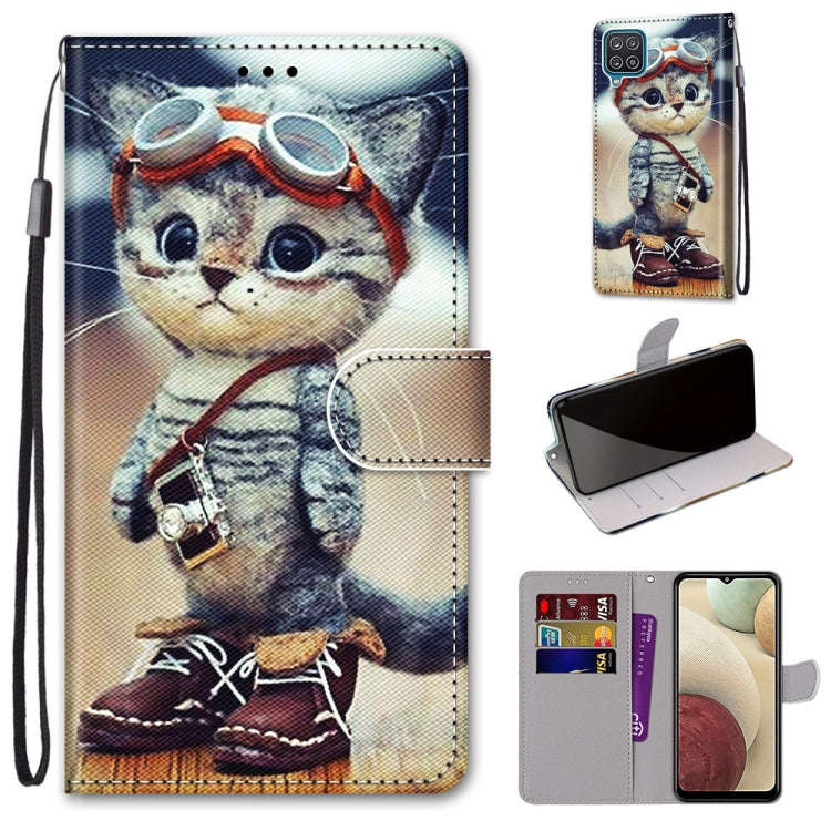 Coloured Drawing Cross Texture Horizontal Flip PU Leather Case with Holder & Card Slots & Wallet ...